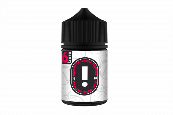 Long Fill - 6Zero - Punctuation - Strawberry Lychee Ice - 60ML