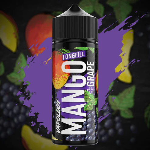 Long Fill - Vapology - Mango Grape - 120ML