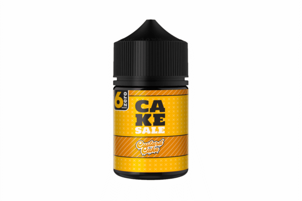6Zero - Cake Sale - Custard Cake - 60ML