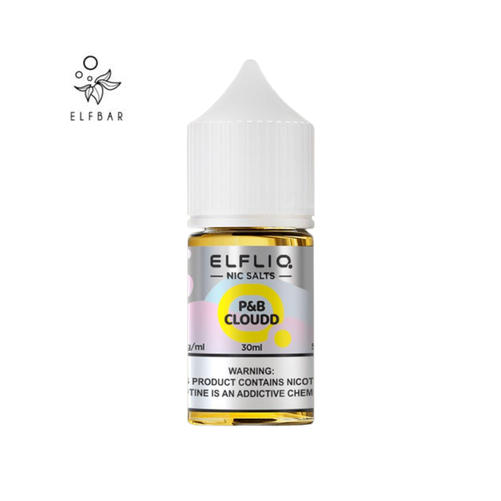 ElfLiq - Nic Salts -  P&B Cloud Cotton Candy - 50MG 30ML   