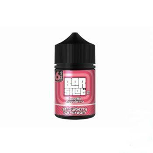 6Zero - Bar Shot - Strawberry Ice Cream - 60ML  