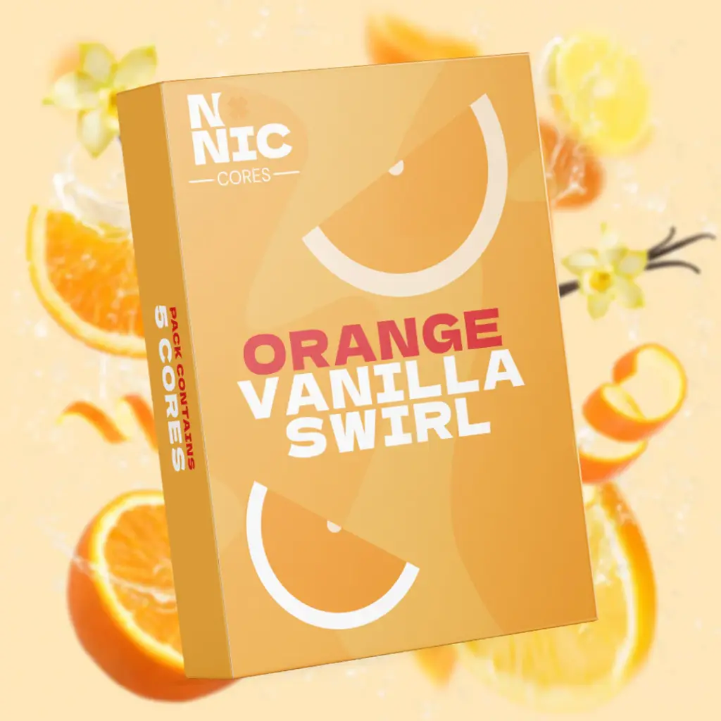 NoNic Air Core - Orange Vanilla Swirl Cores