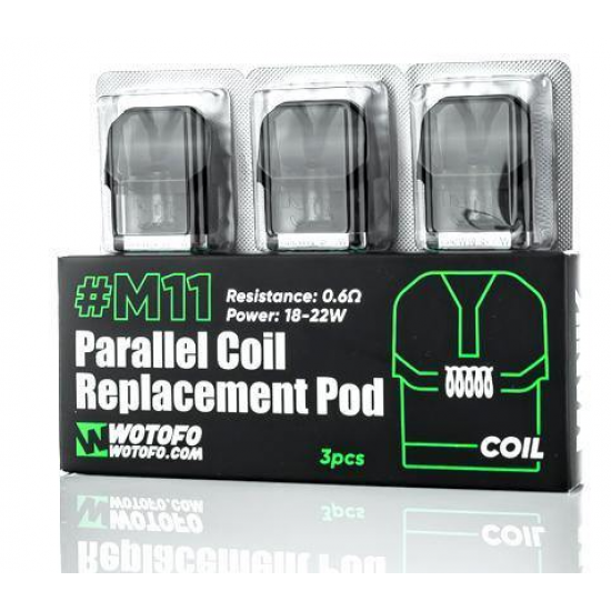 Wotofo - Manik Mini - Replacement Pods 0.6Ohm