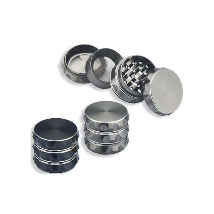 4PC Aluminium - Grinder - 50x42mm