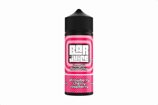 Long Fill - Bar Shot - Strawberry Cherry Raspberry - 120ML 