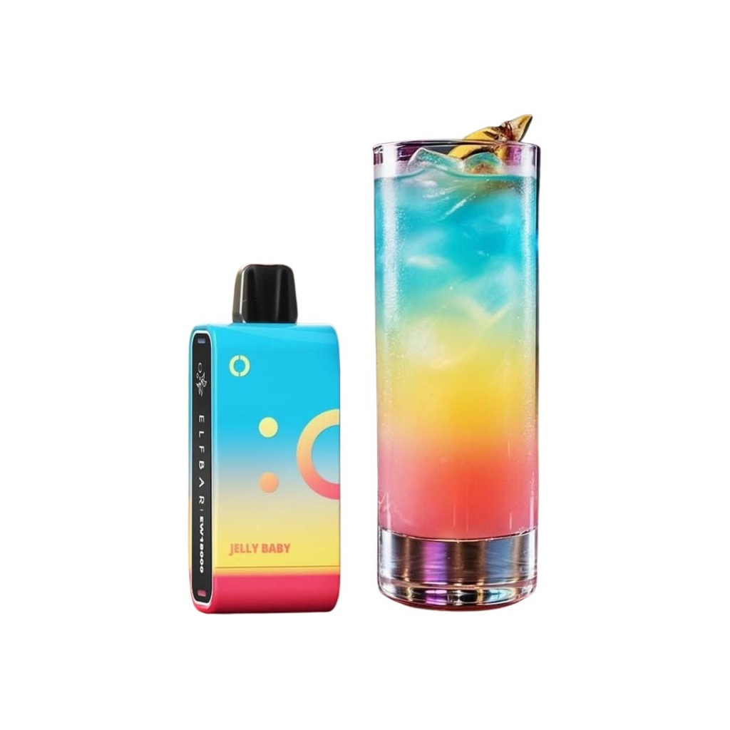 Elf Bar - EW18000 - Cartridge - Jelly Baby 5%  