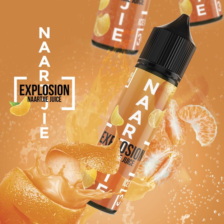 Explosion - Long Fill - Naartjie Ice - 3MG 120ML  