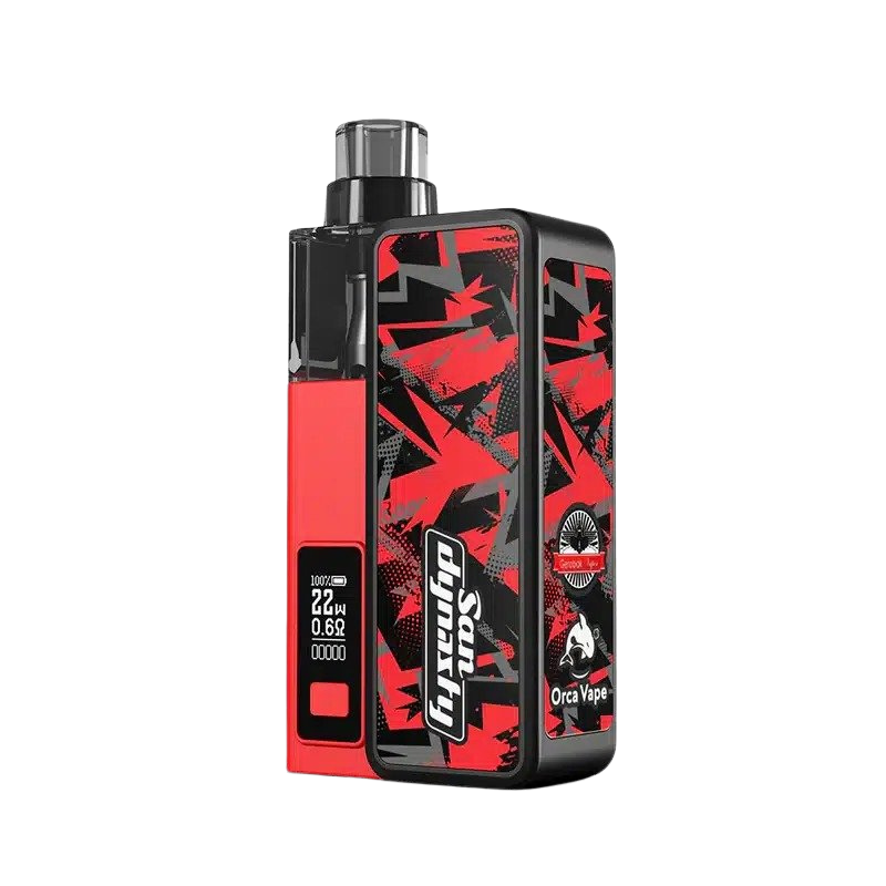 Orca - Vape San Dynasty - Pod Kit - Cherry Red
