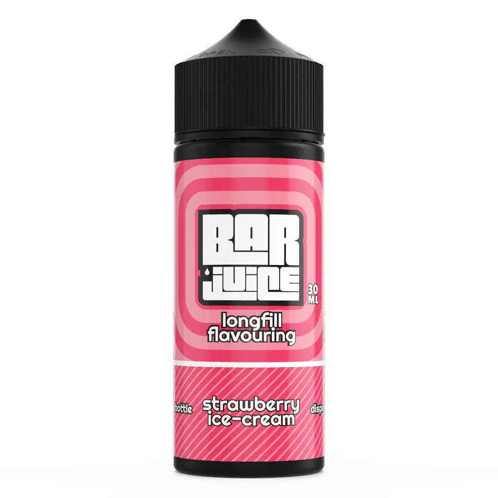 Long Fill - Bar Shot - Strawberry Ice Cream - 120ML
