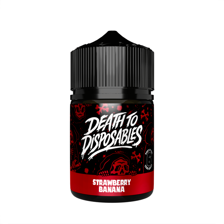 6Zero - Death To Disposables - Strawberry Banana - 60ML