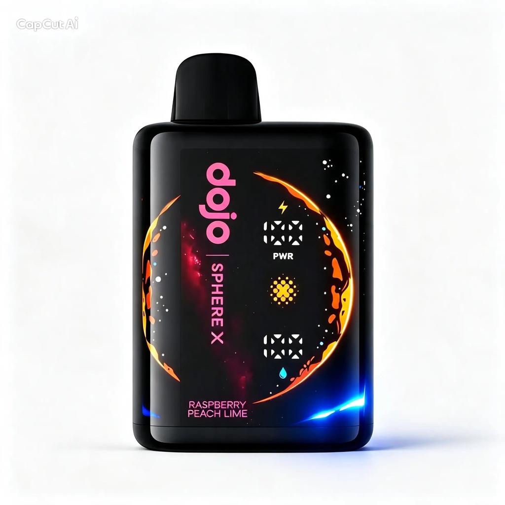 Dojo - Raspberry Peach Lime - 40 000 Puffs - 5%