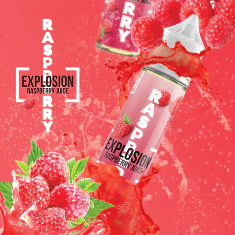 Long Fill - Explosion - Raspberry Ice - 3MG 120ML