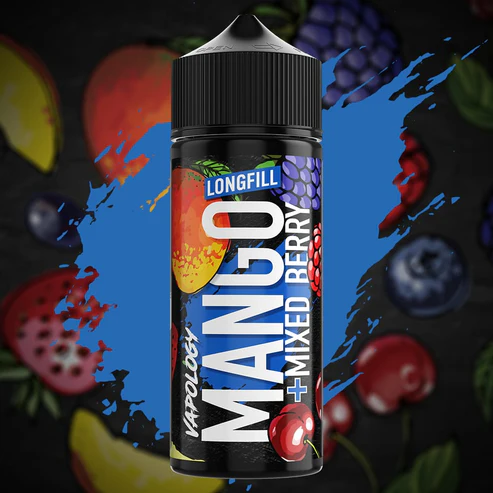 Long Fill - Vapology - Mango Mixed Berry - 120ML
