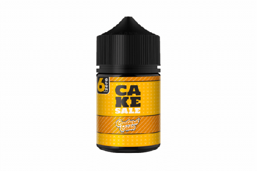 6Zero - Cake Sale - Custard Cake - 60ML