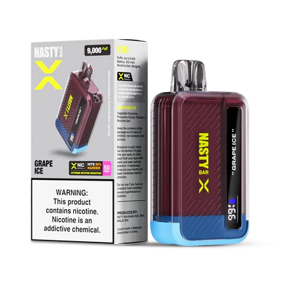 Nasty - Grape - X Series - 9000 Puffs - 5%   