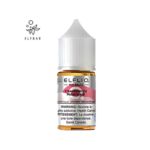 ElfLiq - Nic Salts - Strawberry Ice- 50MG 30ML  