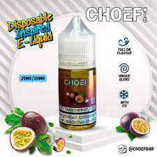 Choef - Nic Salts - Passionfruit - 25MG 30ML   