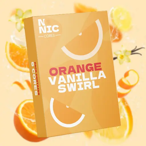 NoNic Air Core - Orange Vanilla Swirl Cores