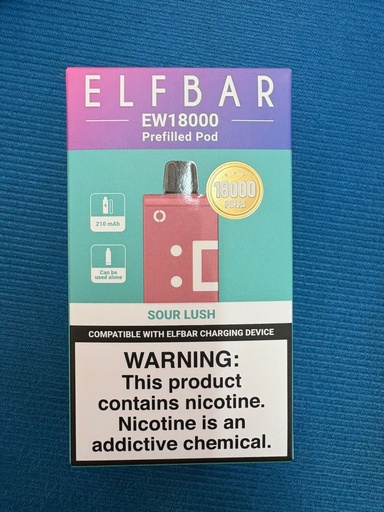 Elf Bar - EW18000 - Cartridge - Sour Watermelon 5%