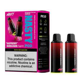 Nasty - Raspberry Bubblegum - 5000 Puffs - 5%