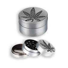 3 Part Weed - Grinder - Leaf 40mm - 3400012