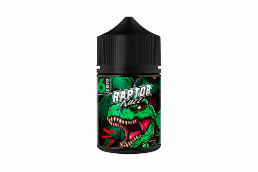6Zero - Raptor Razz - Blueberry Cotton Candy - 60ML 