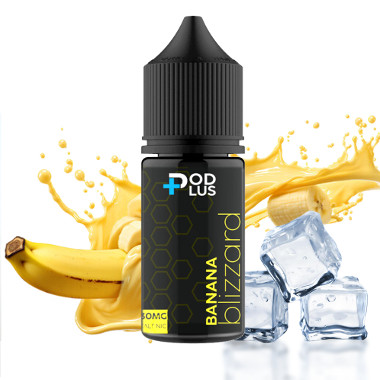 Pods Plus - Nic Salts - Banana Blizzard - 30ML    
