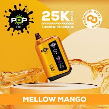 Pop Hit - Mellow Mango - 25000 Puffs - 5%   