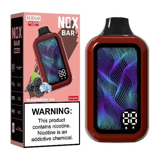 Nox Bar - Blackberry Ice - 40 000 Puffs - 5%  