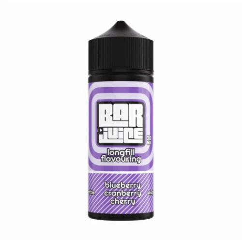 Long Fill - Bar Shot - Blueberry Cherry Cranberry - 120ML  