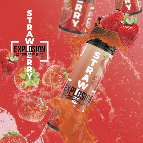 Long Fill - Explosion - Strawberry Ice - 3MG 120ML