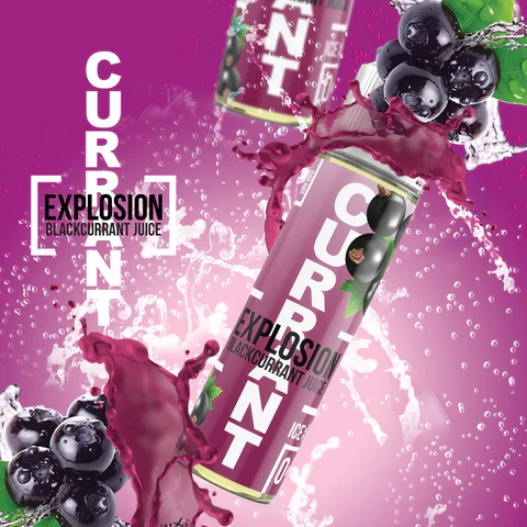 Long Fill - Explosion - Blackcurrant Ice - 3MG 120ML